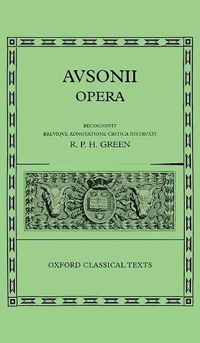 Ausonius Opera cover