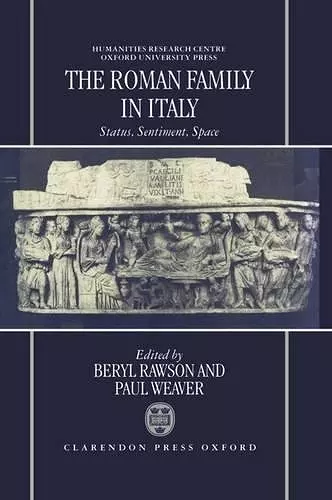 The Roman Family in Italy cover