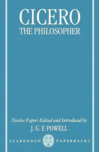 Cicero the Philosopher cover