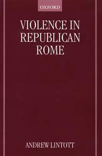 Violence in Republican Rome cover