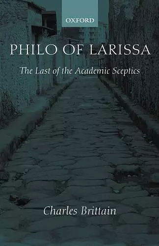 Philo of Larissa cover