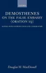 On the False Embassy (Oration 19) cover