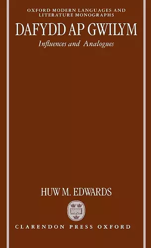 Dafydd ap Gwilym cover