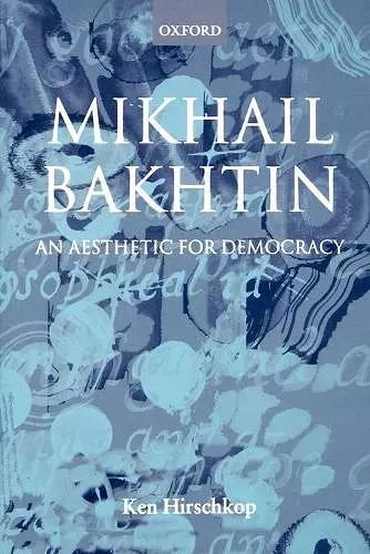 Mikhail Bakhtin cover