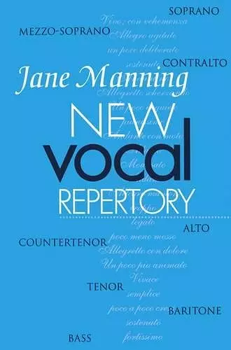 New Vocal Repertory cover