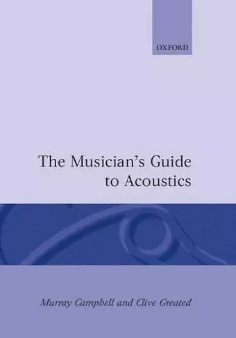 The Musician's Guide to Acoustics cover