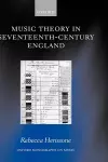 Music Theory in Seventeenth-Century England cover