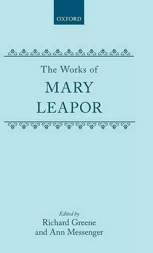 The Works of Mary Leapor cover