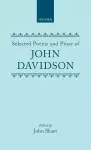 Selected Poems and Prose of John Davidson cover