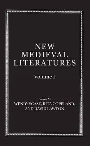 New Medieval Literatures cover