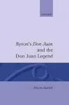 Byron's Don Juan and the Don Juan Legend cover