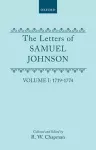 The letters of Samuel Johnson, with Mrs. Thrale's genuine letters to him cover