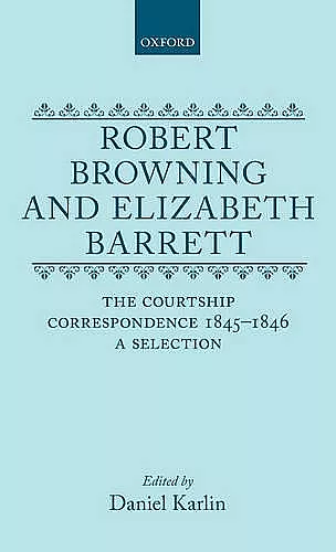 Robert Browning and Elizabeth Barrett cover