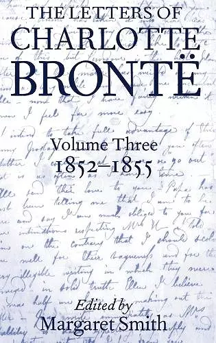 The Letters of Charlotte Brontë cover