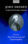 John Dryden: Tercentenary Essays cover