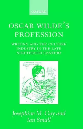 Oscar Wilde's Profession cover