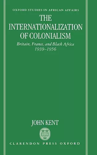 The Internationalization of Colonialism cover