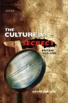 The Culture of Secrecy cover