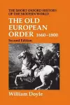 The Old European Order 1660-1800 cover