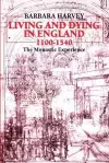 Living and Dying in England 1100-1540 cover