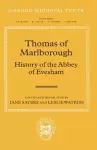 Thomas of Marlborough: History of the Abbey of Evesham cover