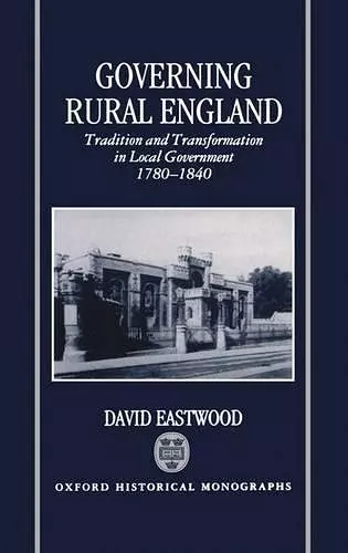 Governing Rural England cover