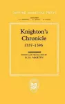 Knighton's Chronicle 1337-1396 cover