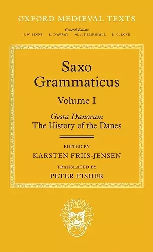 Saxo Grammaticus (Volume I) cover