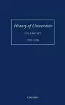 History of Universities: Volume XIV: 1995-1996 cover