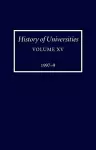 History of Universities: Volume XV: 1997-1999 cover