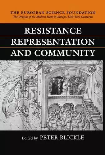 Resistance, Representation and Community cover