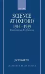 Science at Oxford, 1914-1939 cover