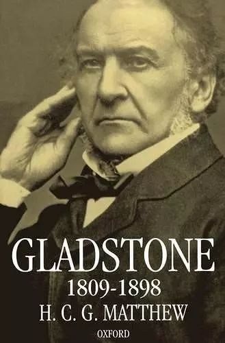 Gladstone 1809-1898 cover