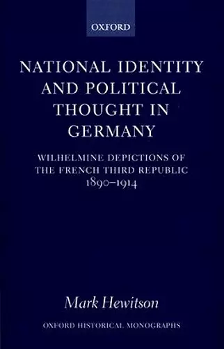 National Identity and Political Thought in Germany cover