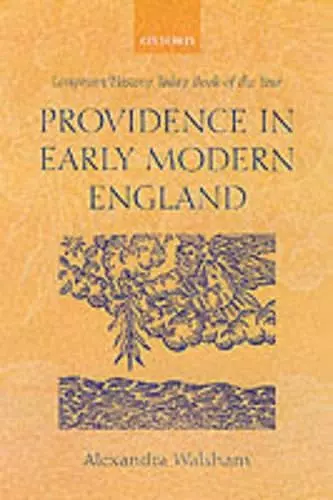 Providence in Early Modern England cover