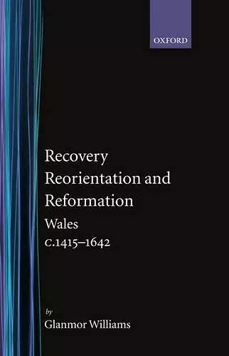 Recovery, Reorientation, and Reformation cover