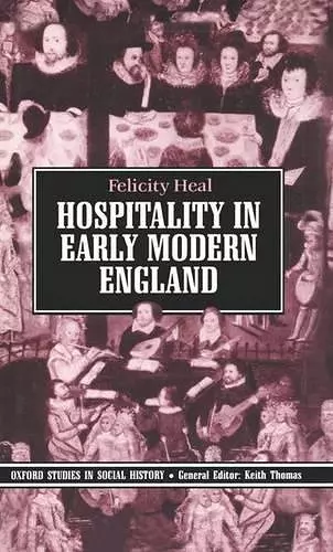 Hospitality in Early Modern England cover