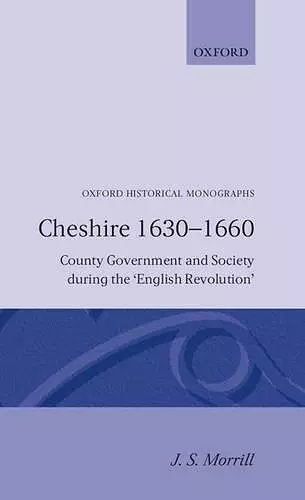 Cheshire 1630-1660 cover