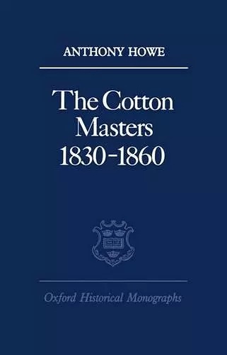 The Cotton Masters 1830-1860 cover