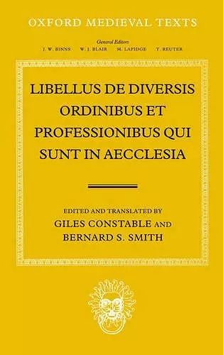 Libellus de Diversis Ordinibus et Professionibus qui Sunt in Aecclesia cover