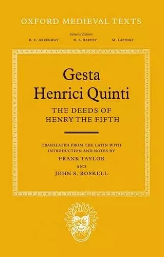 Gesta Henrici Quinti cover