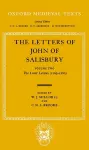 The Letters: Volume II: The Later Letters (1163-1180) cover