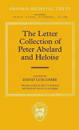 The Letter Collection of Peter Abelard and Heloise cover