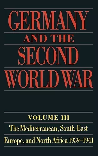 Germany and the Second World War cover