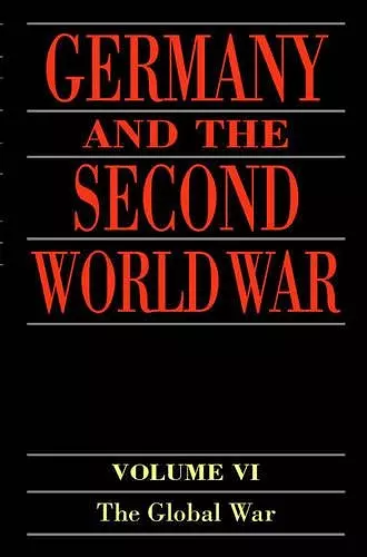 Germany and the Second World War cover