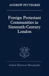 Foreign Protestant Communities in Sixteenth-Century London cover