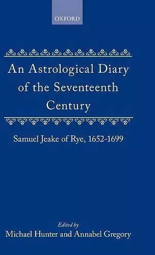 An Astrological Diary of the Seventeenth Century cover