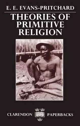 Theories of Primitive Religion cover