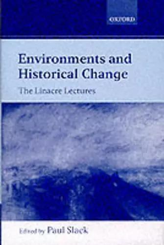 Environments and Historical Change cover