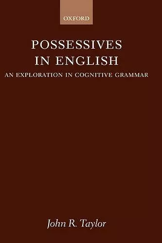 Possessives in English cover